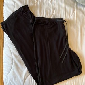 Simply Vera Black Pajama Bottoms, Size XXL